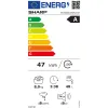 Pesumasin Sharp ESNIB814BWNAES 8 kg