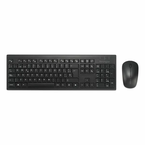 Klaviatūra ir pelė Kensington K75560ES Juoda Ispanų QWERTY