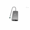 USB-keskitin i-Tec C31NANOTRIPLEDOCKPD Harmaa