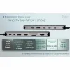 USB-keskitin i-Tec C31NANOTRIPLEDOCKPD Harmaa