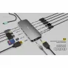 USB-keskitin i-Tec C31NANOTRIPLEDOCKPD Harmaa