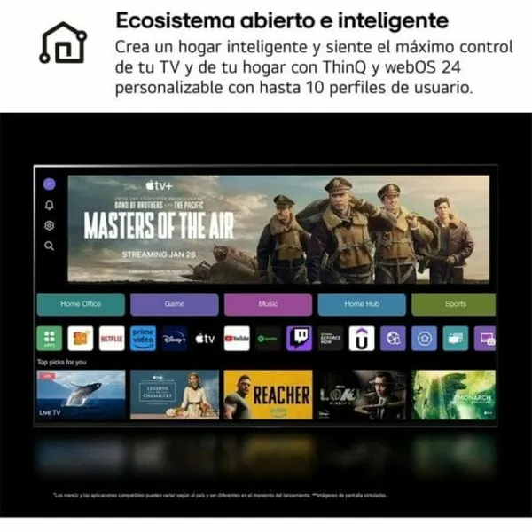 Viedais TV LG 50UT81006LA.AEU 4K Ultra HD 50"