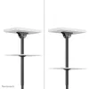 Ekrano laikiklis Neomounts CL35-440BL16XL 70" 37" 50 kg