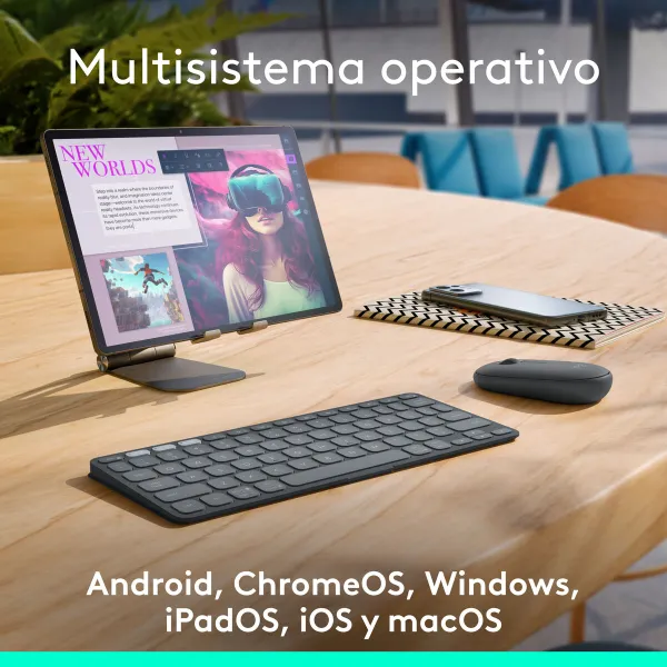 Клавиатура Logitech 920-012973 Графитовый испанский QWERTY