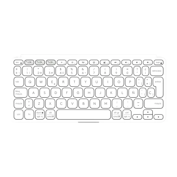 Klaviatuur Logitech 920-012974 Valge Hall QWERTY