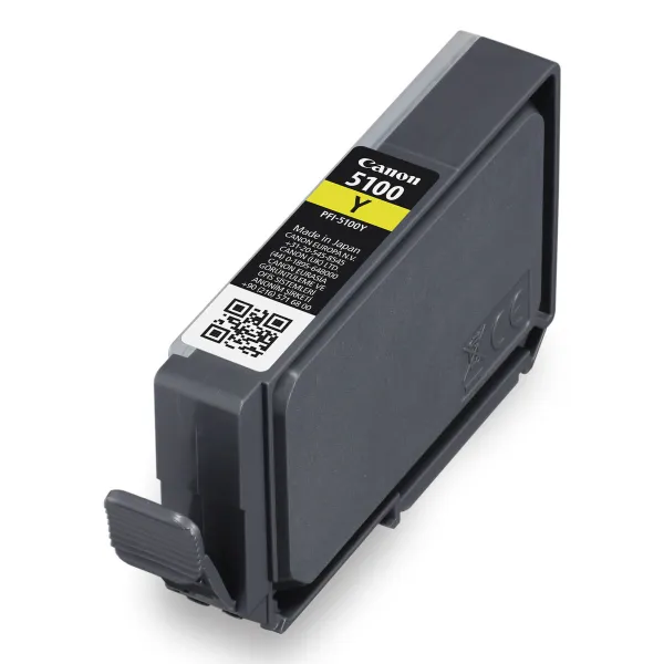 Originali rašalo kasetė Canon PFI-5100 Y EUR Geltona