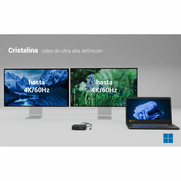 USB-jaotur i-Tec C31DUALHDMIDPD100
