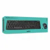 Keyboard and Mouse Logitech 920-003748 Black French AZERTY