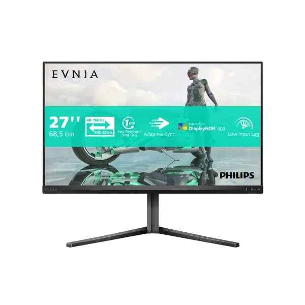 Monitorius žaidimams Philips 27 IPS 3440X2160 4K 16:9 160HZ MNTR 4K Ultra HD 27"