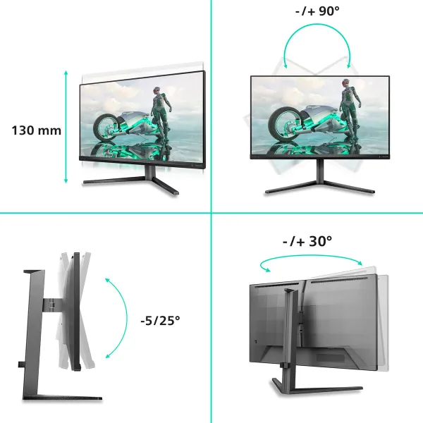 Monitorius žaidimams Philips 27 IPS 3440X2160 4K 16:9 160HZ MNTR 4K Ultra HD 27"