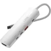 USB Centrmezgls Linq Byelements LQ49051 Balts Pelēks