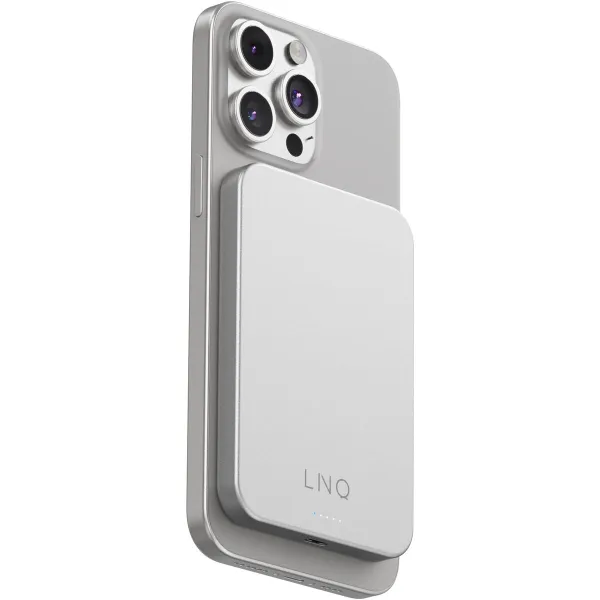 Powerbank Linq Byelements LQWP052 Sidabras 5000 mAh