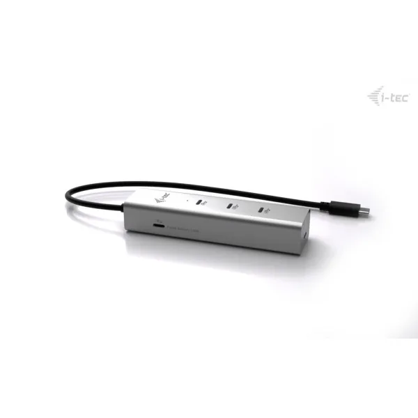 USB Centrmezgls i-Tec C31HUBMETAL8KPDPRO Sudrabains