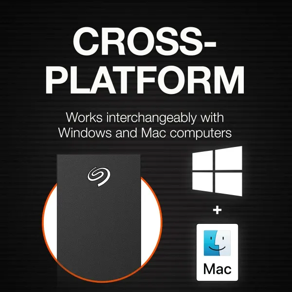 Ārējais cietais disks Seagate STLC20000400 Melns 20 TB