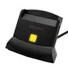 DNI/SIP Card Reader Aisens ASCR-SN04CSD-BK Black