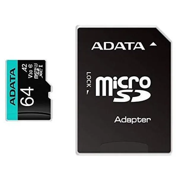 Micro SD karte Adata AUSDX64GUI3V30SA2 64 GB