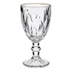 Wine glass Vivalto R-00817DL/BHA6-M Transparent Golden Glass 330 ml (6 Units)