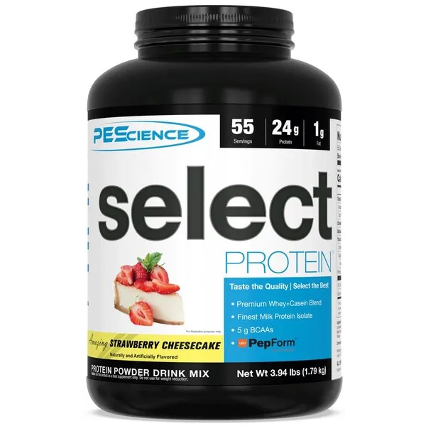 Select Protein, Клубничный чизкейк - 1790 г | Купить онлайн — Megaluks