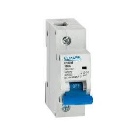 MINIATURE CIRCUIT BREAKER C100M 10KA 1P 125A CURVE B