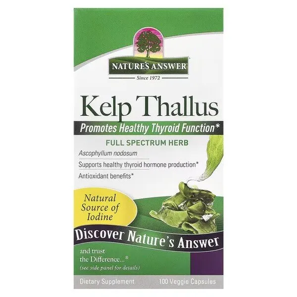 Kelp Thallus - 100 vcaps