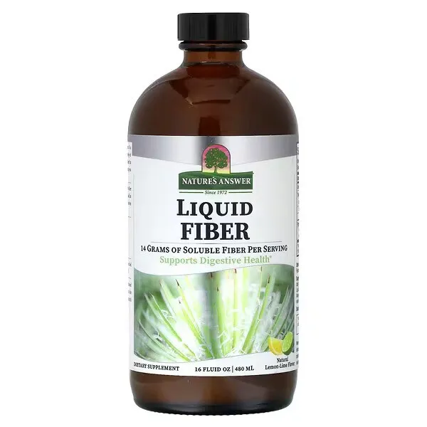 Liquid Fiber, Lemon-Lime - 480 ml.