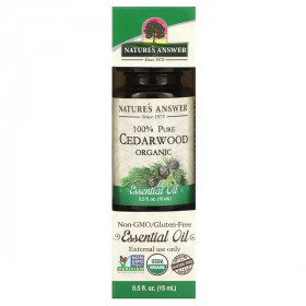 100 % grynas kedro medienos eterinis aliejus - 15 ml.