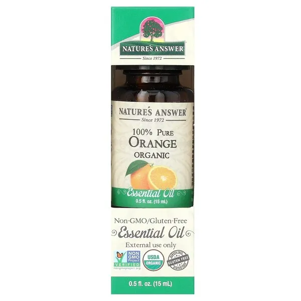 100% Pure Orange Essential Oil - 15 ml.