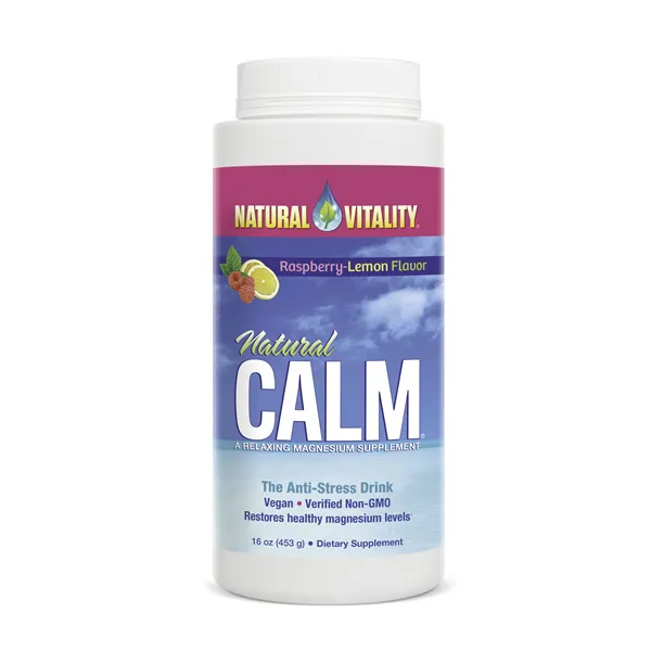 Natural Calm, Raspberry Lemon - 453g