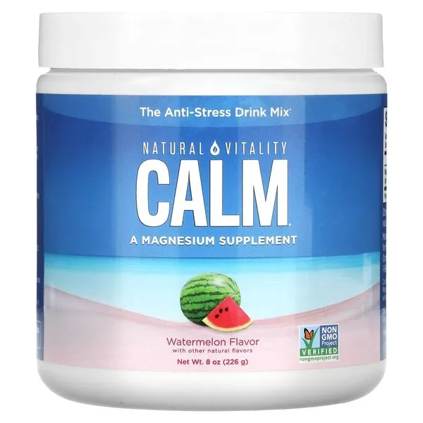 Calm Magnesium Powder, Watermelon - 226g