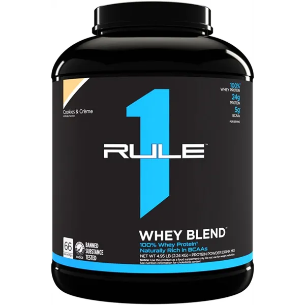 R1 Whey Blend, Cookies & Creme - 2240g