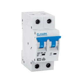 MINIATURE CIRCUIT BREAKER C62N 10A 2P 6kA CURVE C NEW