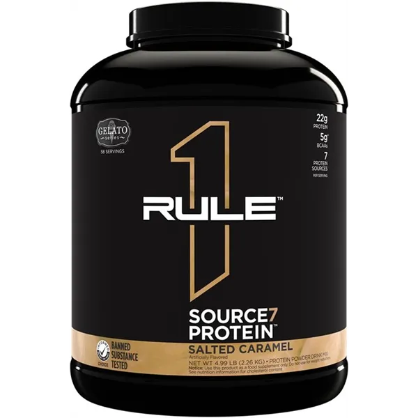 Source7 Protein, Salted Caramel Gelato - 2260g