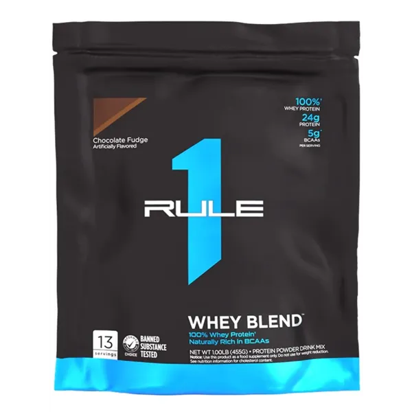 R1 Сывороточная смесь, шоколадный фадж - 455 г