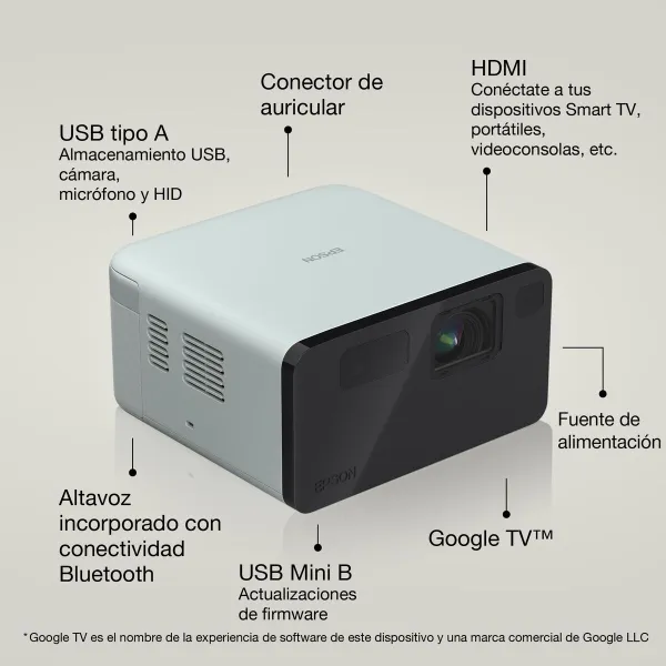 Projektorius Epson V11HB35340 Full HD LCD 1920 x 1080 px