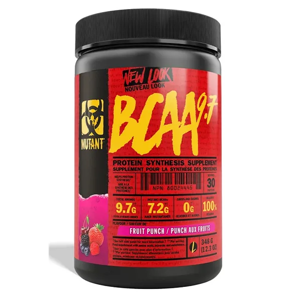 Mutant BCAA 9.7, Fruit Punch - 348g