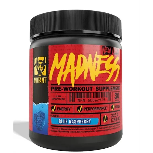 Mutant Madness, Blue Raspberry - 225g