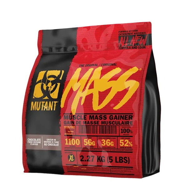 Mutant Mass, Chocolate Fudge Brownie - 2270g