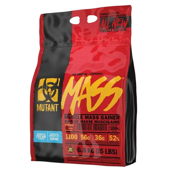 Mutant Mass, Cookies & Cream - 6800g