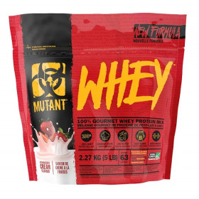 Mutant Whey, mansikkakerma - 2270g