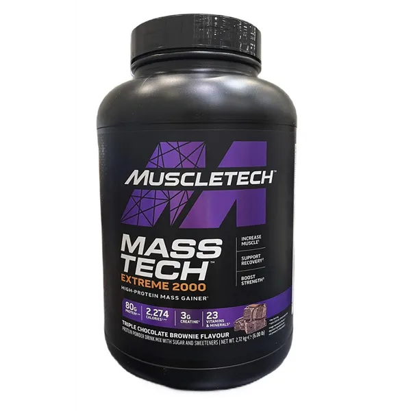 Mass-Tech Extreme 2000, Triple Chocolate Brownie - 2720g