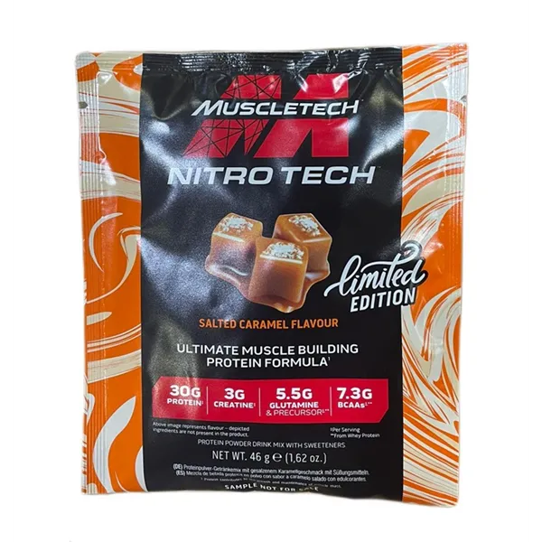 Nitro-Tech, Salted Caramel - 46g (1 serving)