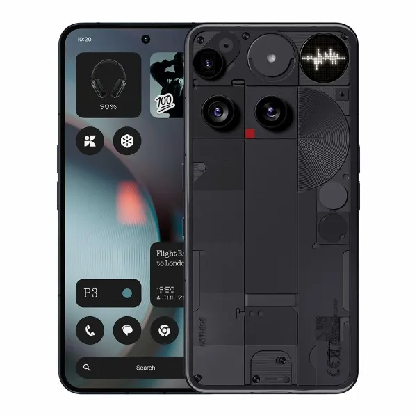 Išmanusis Telefonas Nothing Nothing Phone 3 5G 6,67" Octa Core 16 GB RAM 256 GB Juoda