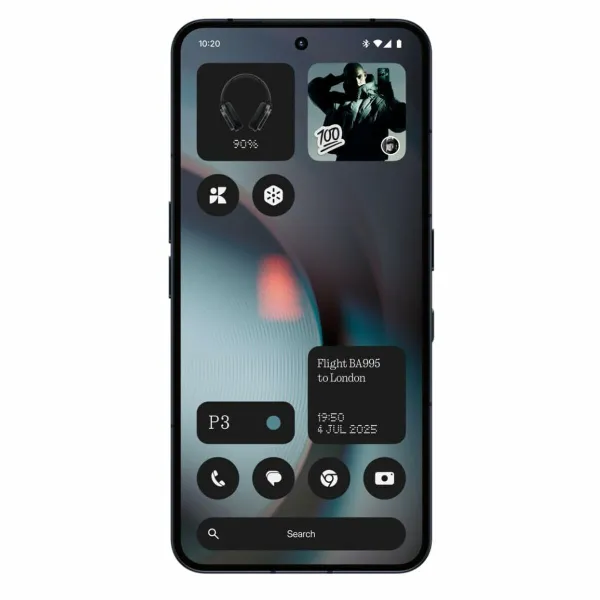 Išmanusis Telefonas Nothing Nothing Phone 3 5G 6,67" Octa Core 16 GB RAM 256 GB Juoda