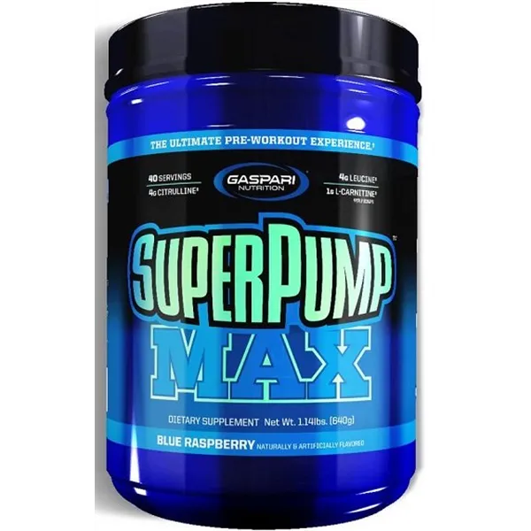 SuperPump MAX, Blue Raspberry - 640g