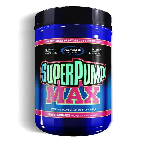 SuperPump MAX, Розовый лимонад - 640 г