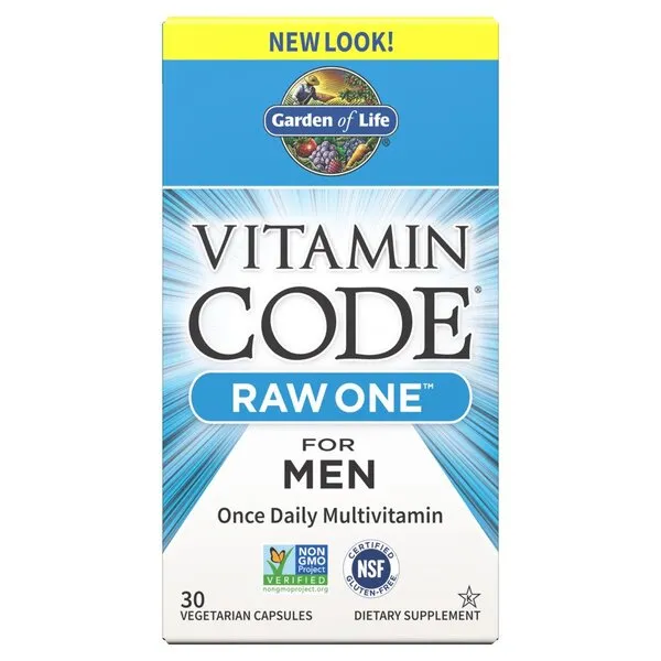 Vitamin Code Raw One for Men - 30 vcaps