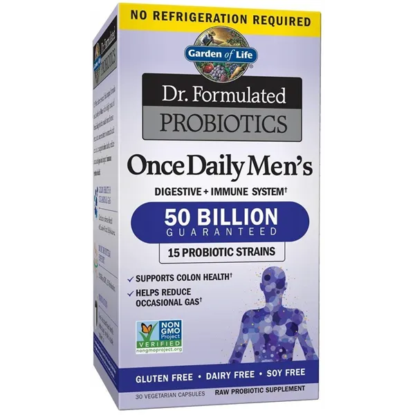 Dr. Formulated Probiotics Once Daily Men's - 30 vcaps