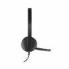 Ausinės su mikrofonu Logitech 981-000475           USB 1,8 m Juoda