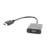 HDMI - VGA adapteris GEMBIRD A-HDMI-VGA-03 1080 px 60 Hz Juoda