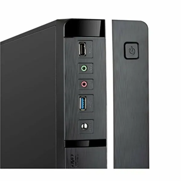 Bokšto tipo (mini) Micro ATX korpusas su maitinimo šaltiniu TooQ TQC-3005U3 Slim USB 3.0